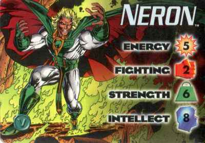 Neron 4-Grid Character Card